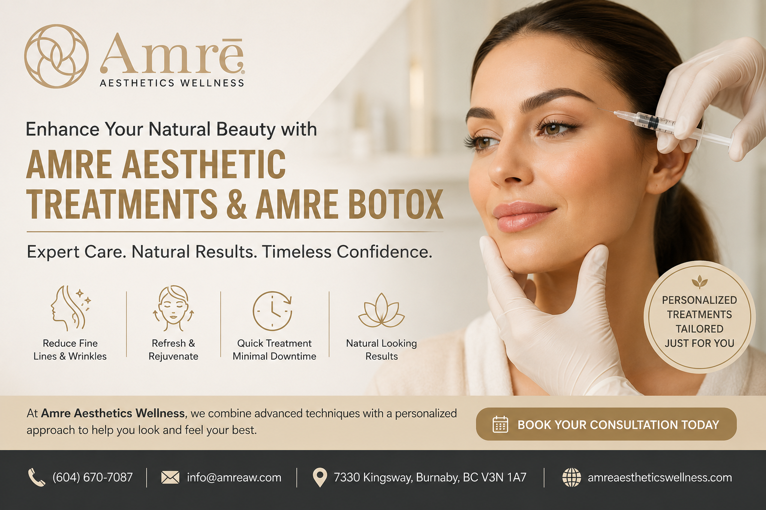 Botox Clinic in Burnaby & IV Hydration Therapy Burnaby: Refresh Your Look, Recharge Your Body