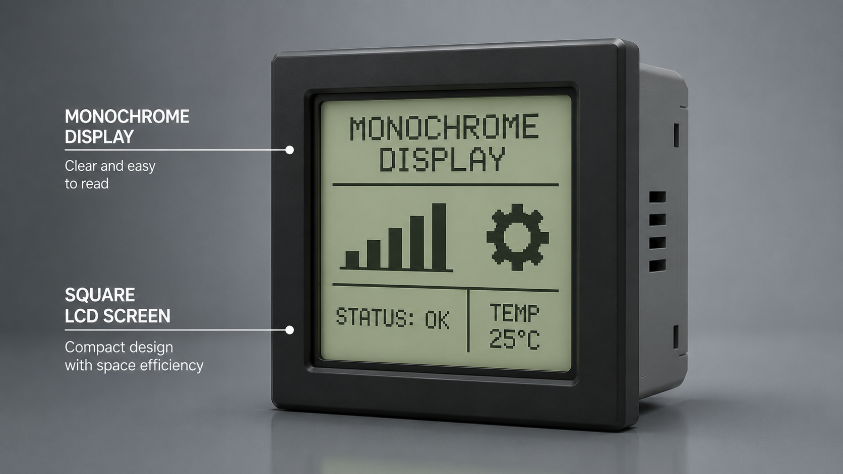 Why Monochrome Display and Square LCD Screen Are Still the Smart Choice in Modern Electronics