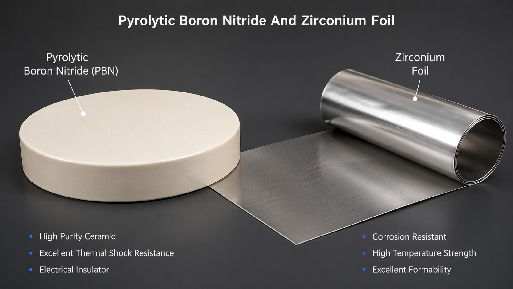 Advanced Manufacturing Sees Rising Demand for Pyrolytic Boron Nitride and Zirconium Foil
