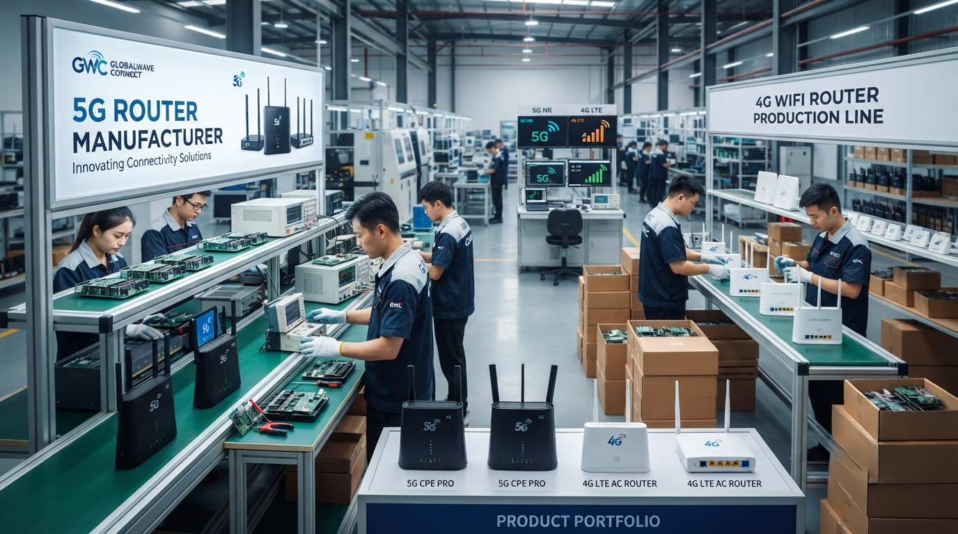 5G Router Manufacturer and 4G WiFi Router Solutions for the Future of Always-On Connectivity
