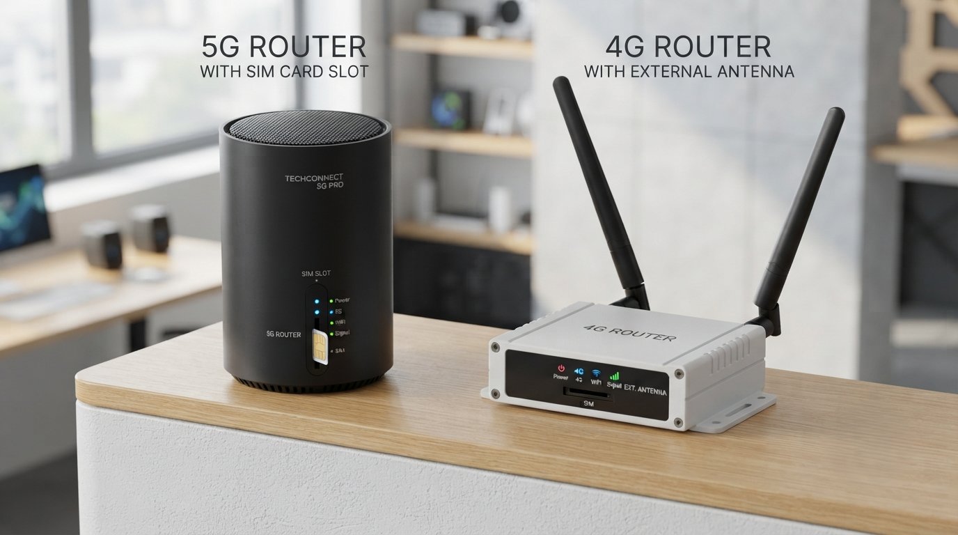 5G Router with SIM Card Slot and 4G Router with External Antenna: A Complete Guide to Smarter Wireless Connectivity