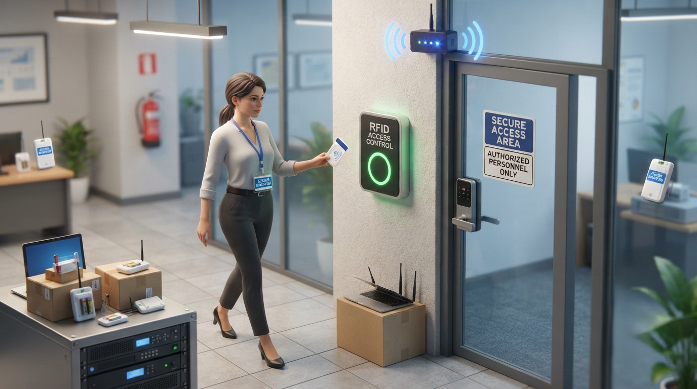 Active RFID Tags and RFID Access Control Gain Momentum as Industries Move Toward Smart Security Solutions