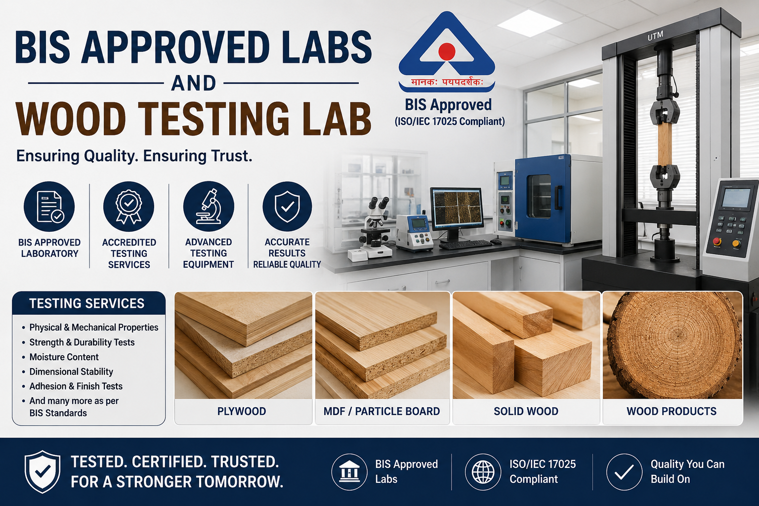 How BIS Approved Labs and Wood Testing Labs Help Prevent Poor-Quality Wood Products