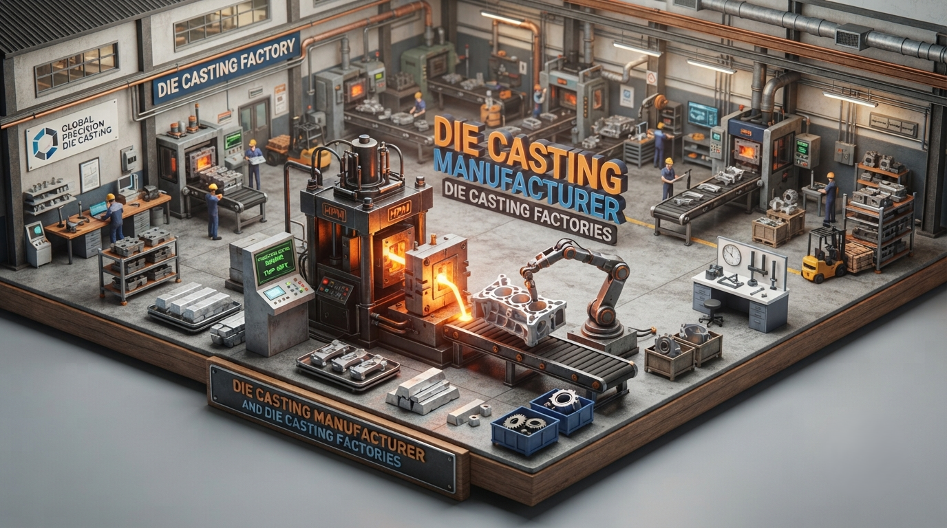 Die Casting Manufacturer And Die Casting Factories: Transforming Ideas Into High-Precision Metal Components