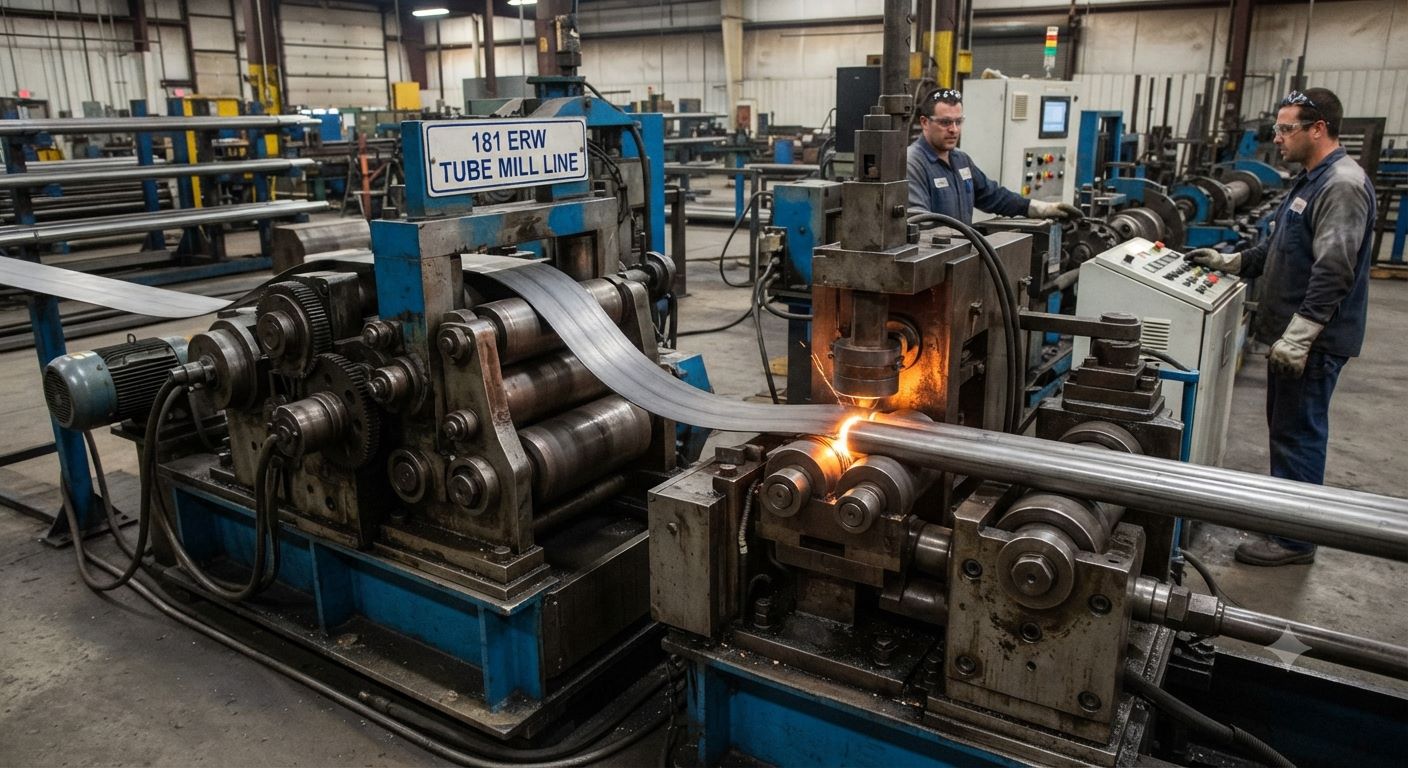 ERW Tube Mill Line and Tube Mill Line: From Industrial Foundations to the Next Generation of Tube Manufacturing