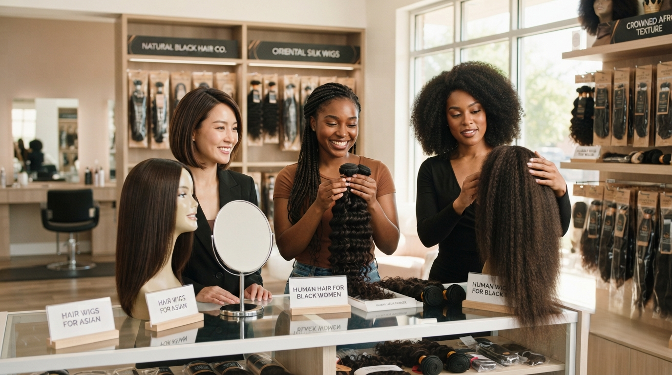 Human Hair Wigs for Black Women and Asian Women: Exploring Quality, Style, and Modern Hair Solutions