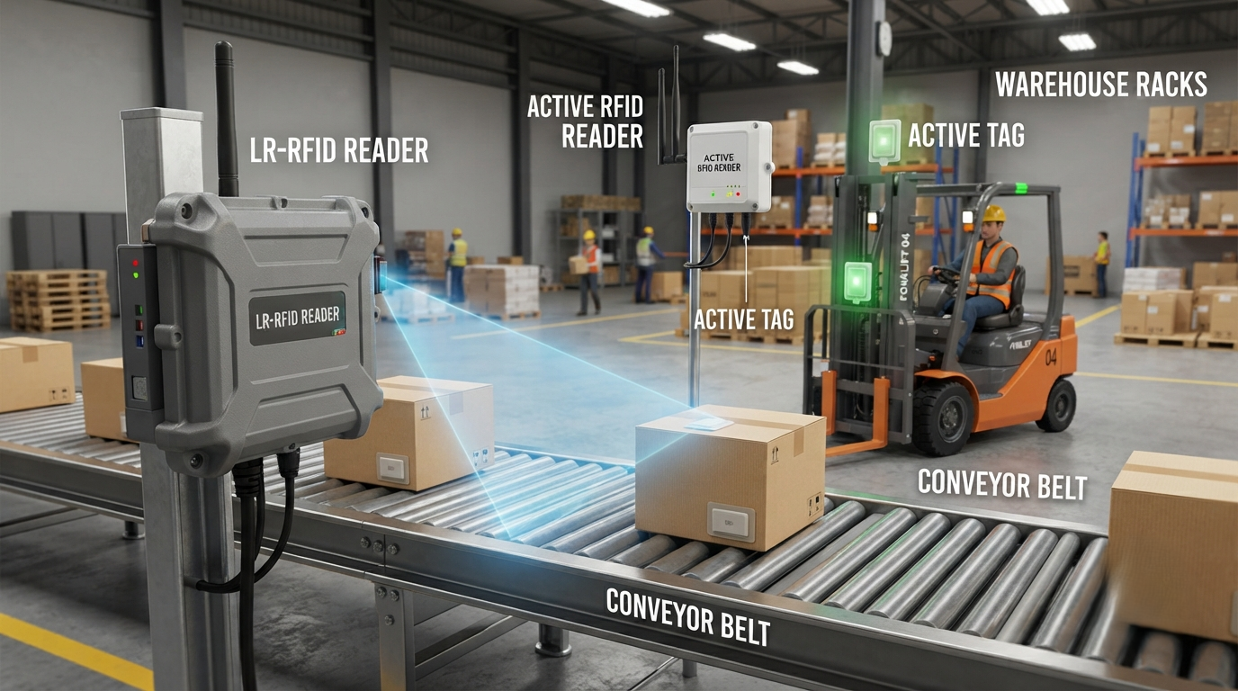 Long Range RFID Reader and Active RFID Reader: A Practical Guide for Modern Tracking