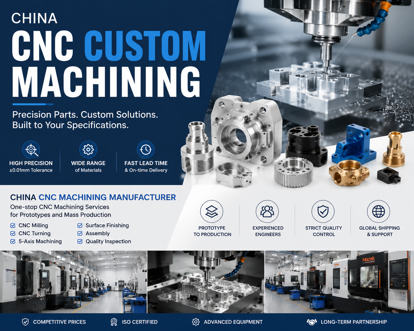 China CNC Custom Machining: How to Choose the Right Manufacturing Partner
