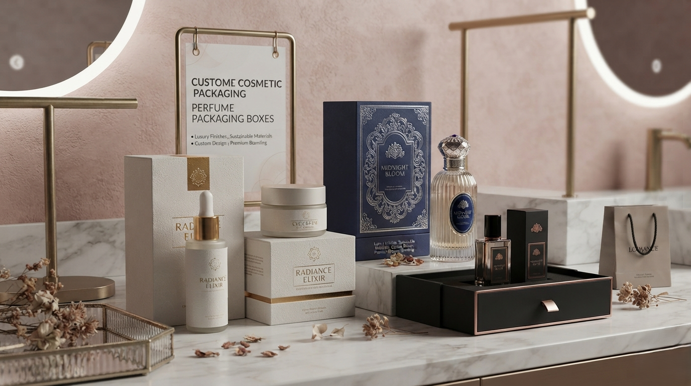 From Box to Brand: How Custom Cosmetic Packaging and Perfume Packaging Boxes Are Transforming Beauty