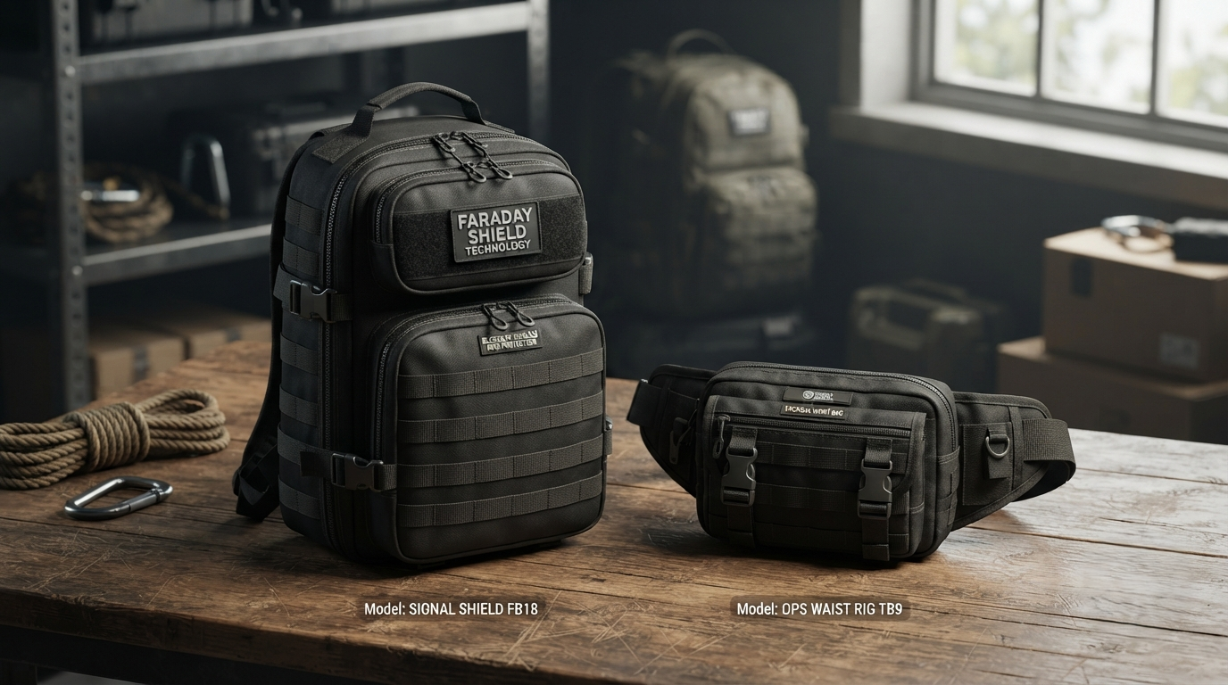 Faraday Backpacks and Tactical Waist Bags Transform the Future of Secure Personal Carry Solutions