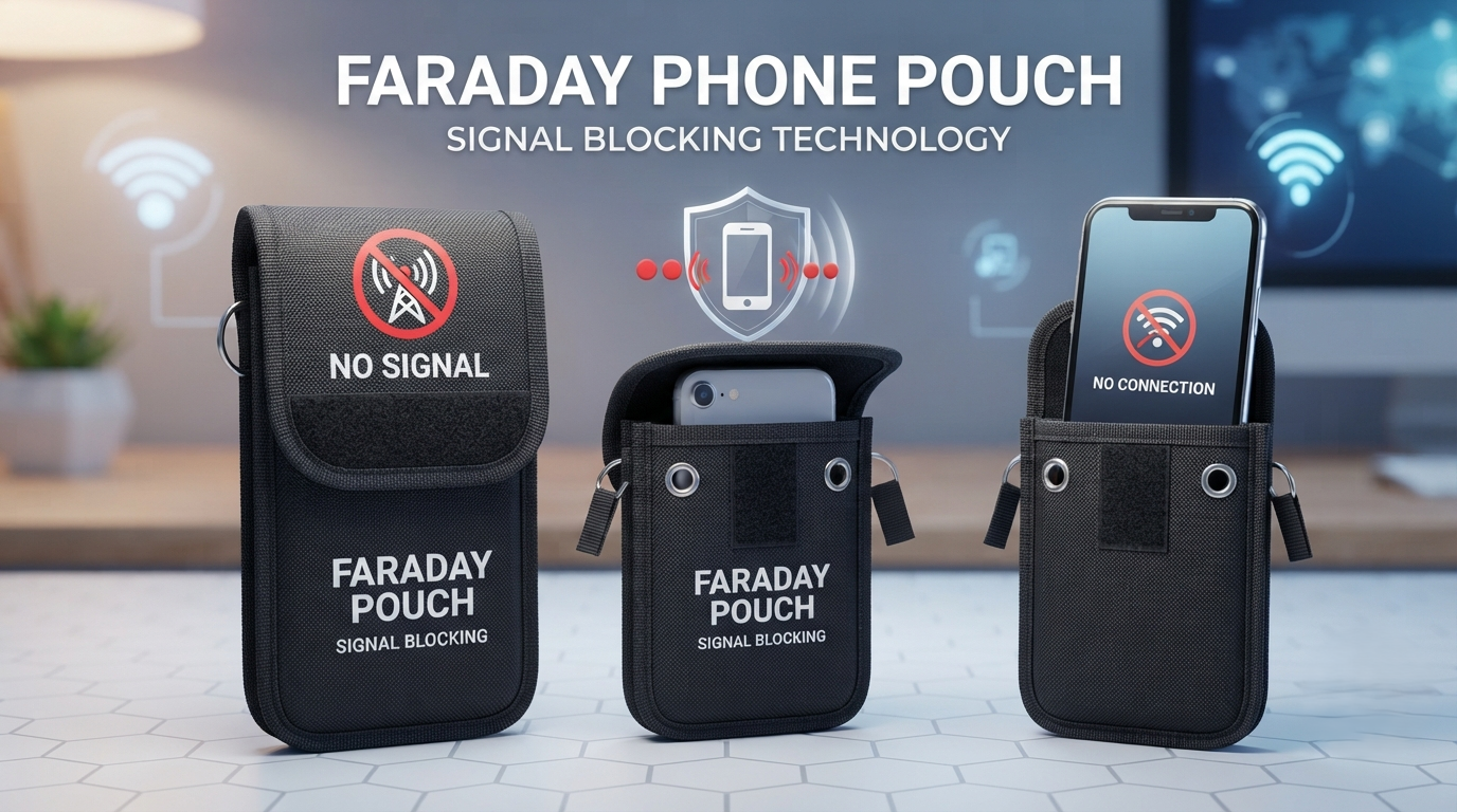 Faraday Phone Pouch and Signal Blocking Phone Pouch: The Future of Smartphone Privacy Protection