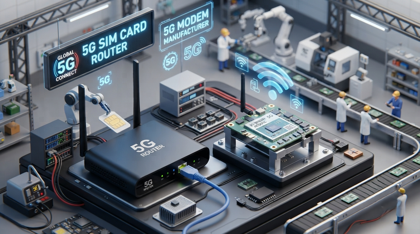 SIM Card Router 5G and 5G Modem Manufacturer: Transforming the Future of Wireless Internet Solutions