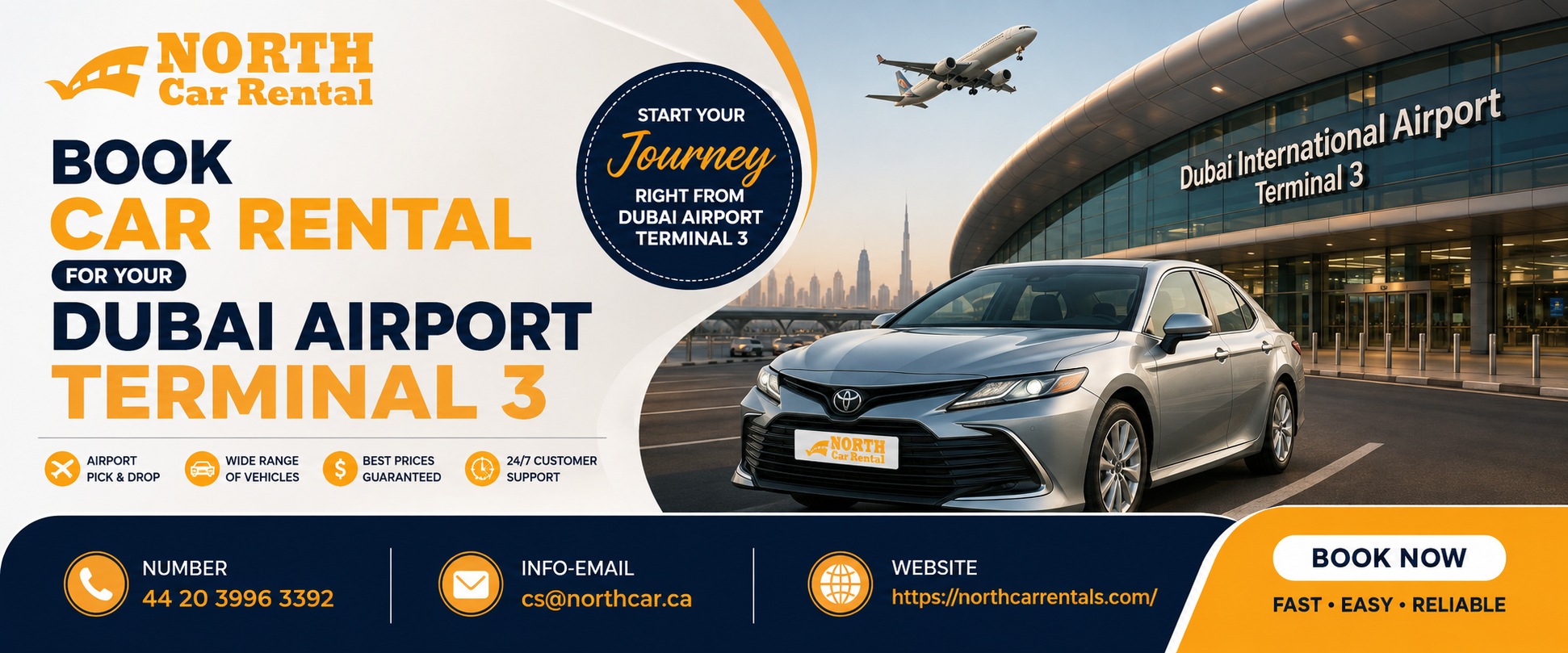 How to Book Car Rental for Your Dubai Airport Terminal 3 Travel Needs