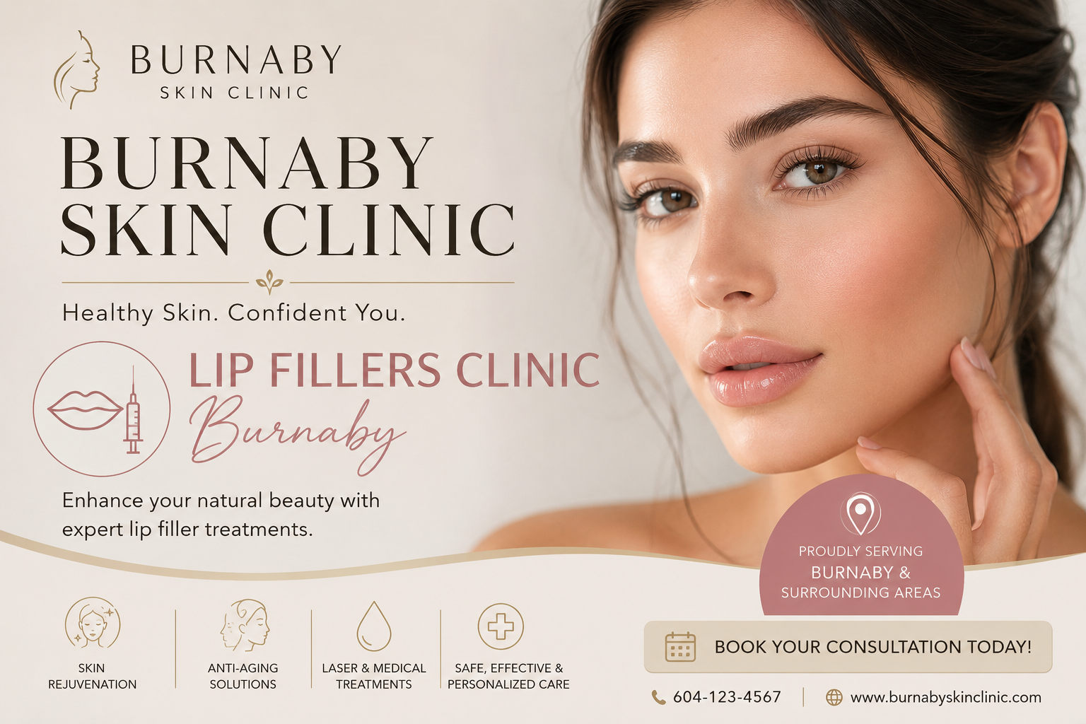 Choosing a Burnaby Skin Clinic for Healthy Skin and Natural-Looking Lip Enhancements