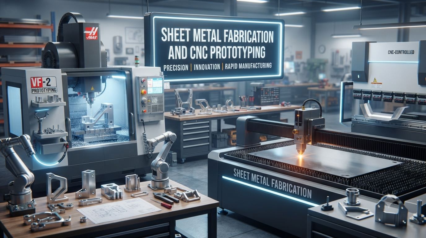 Sheet Metal Fabrication and CNC Prototyping: Smarter Paths to Precision Parts
