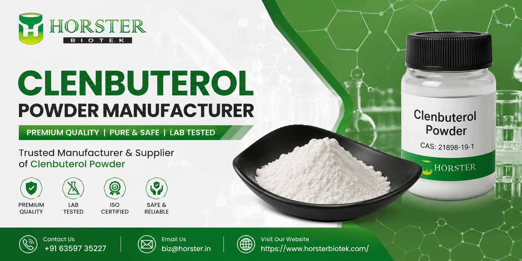 Clenbuterol Powder Manufacturer