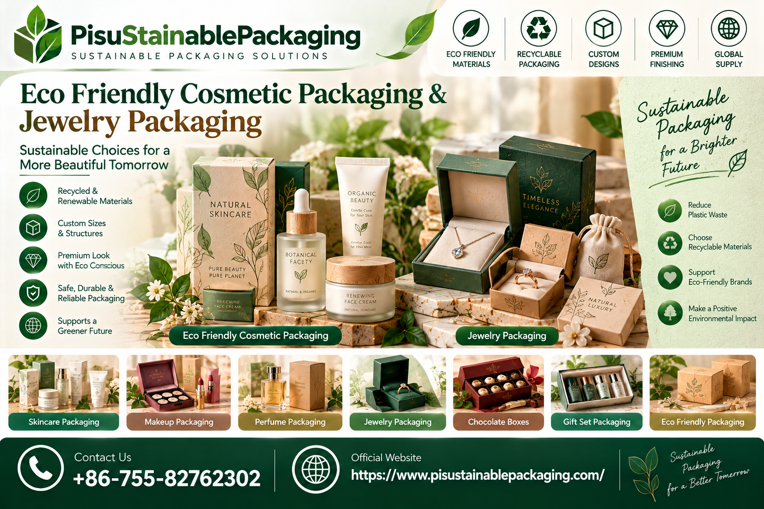 Eco Friendly Cosmetic Packaging and Jewelry Packaging Are Redefining Sustainable Premium Presentation