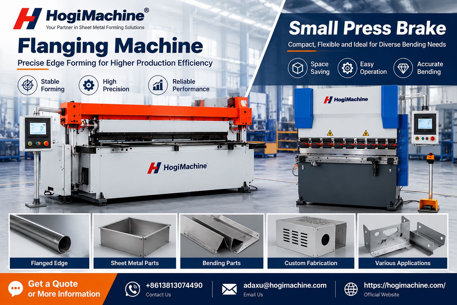 Flanging Machine Technology Takes a New Role in Fabrication as Small Press Brake Supports Faster Order Turnaround